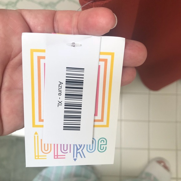LuLaRoe XL azure NWT - Picture 3 of 3